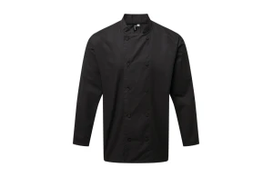 Veste chef cuisinier personnalisée anti-transpirant à manches longues