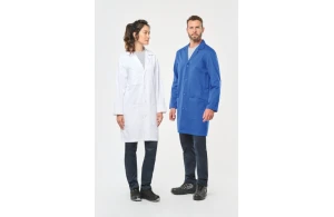 Blouse de travail professionnelle personnalisée unisexe